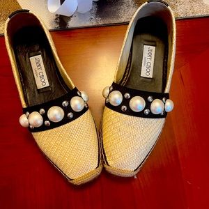 Brand new Jimmy Choo Dru Flat Espadrilles